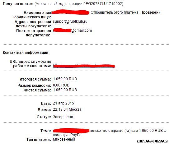 Rublklub.ru - отзывы о сайте