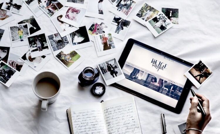 Flat Lay Instagram