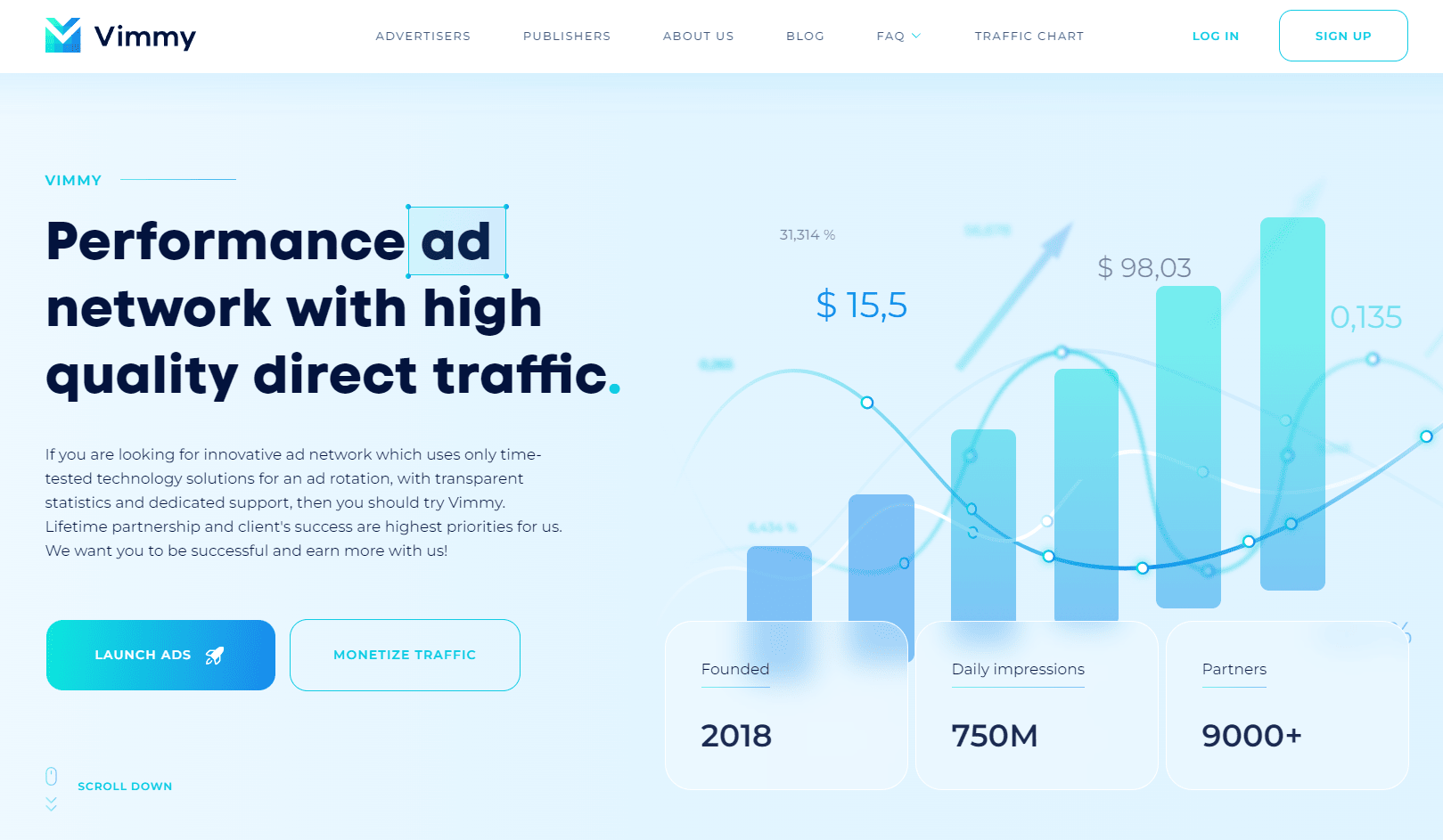 Vimmy.com в рейтинге пуш сетей
