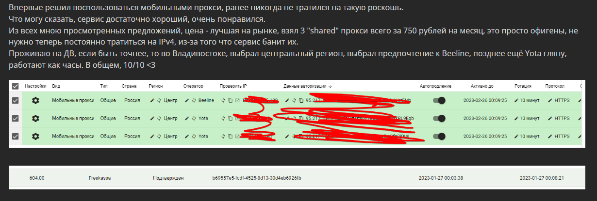 Отзывы о Proxyzzz.com