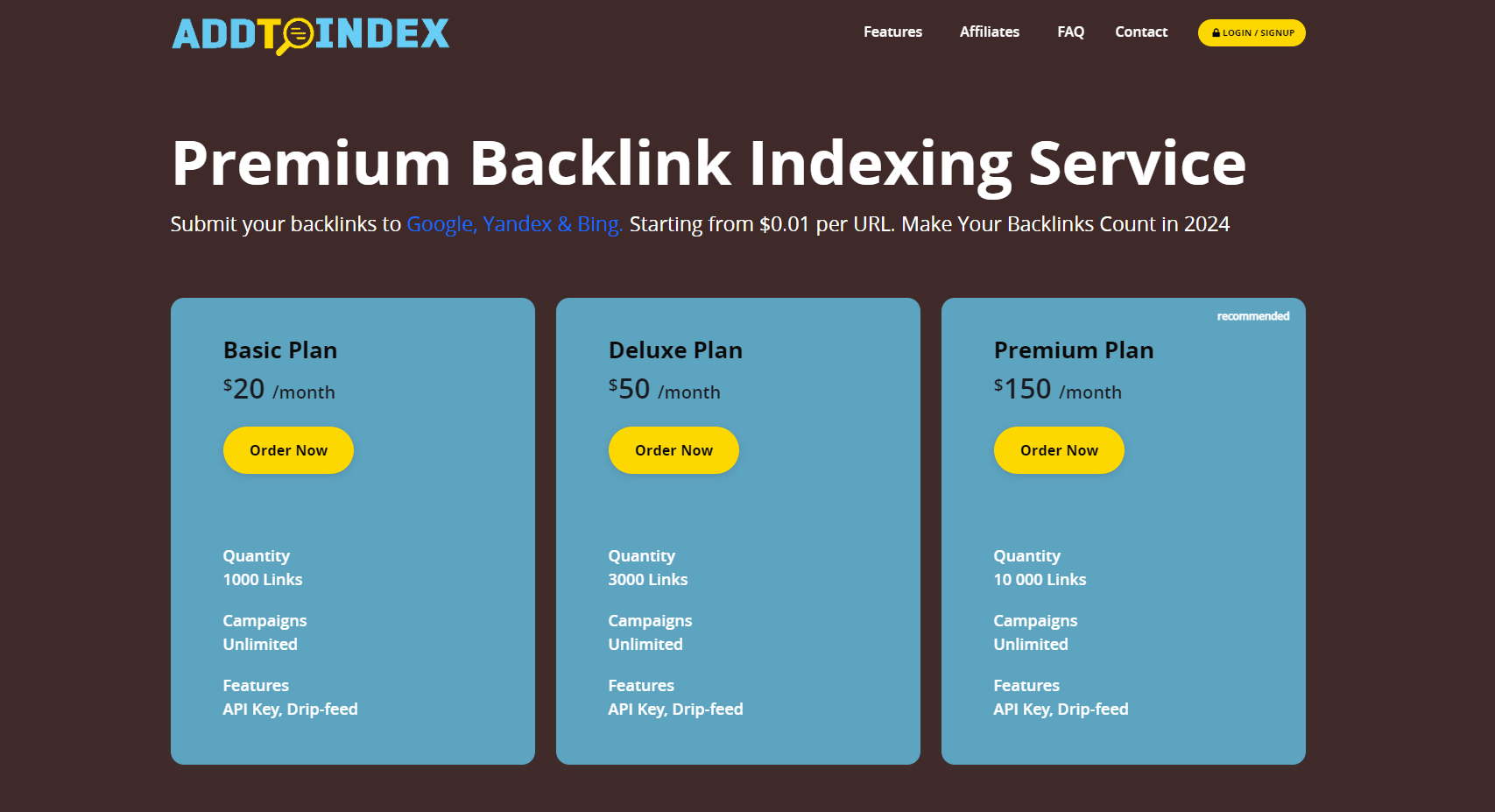 Сервис индексации ссылок в Гугл